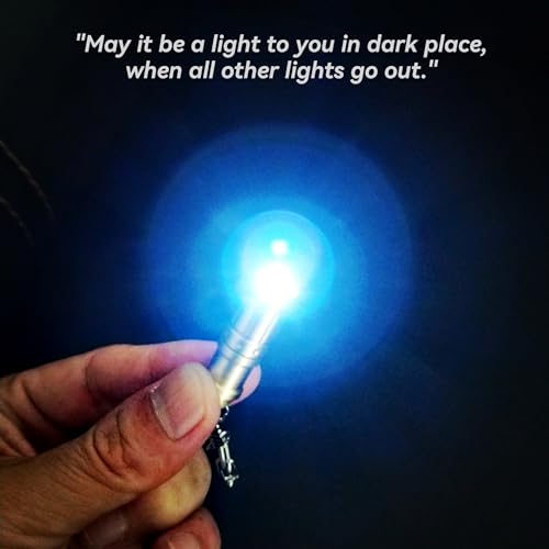 e1 Smallest Keychain Flashlight Tiny Mini Keychain Light Long-Lasting Safety Light for Everyday Carry Emergencies Outdoor Dog Walking Hiking Camping Nice Gift for Parents Kids - color: Black