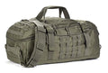 3-in-1 Gym Bag Duffle Bags Backpack - Travel Bag with Shoes Compartment - color: Green, size: 25L