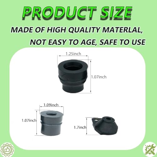 Buffer Kit Buffer Mounts Super 028 Replaces 1122-790-9905 1121-7909909 11187909930 Oil Saw(4Pack) Compatible Fits