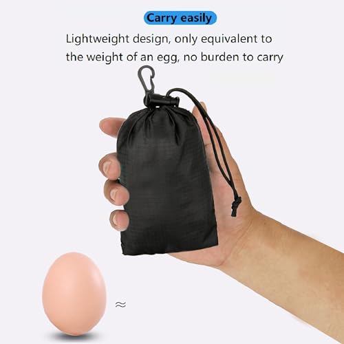 levayhill 16L Foldable Hiking Backpack,Small Packable Daypack,Black | Lightweight ,Outdoor Collapsible Rucksack,Ultralight Folding Back Pack, Water Repellent, Men Women Travel Gym, Easy Carry-on - color: Black