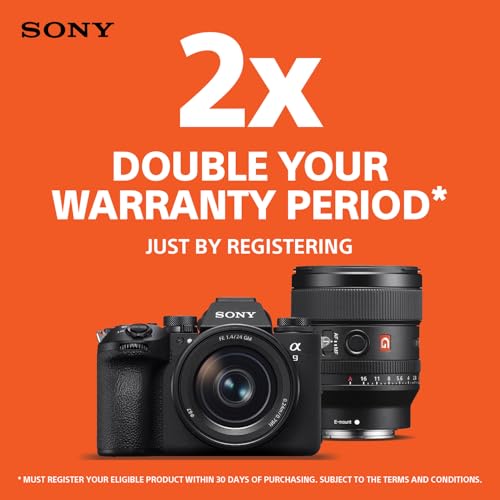 Sony Alpha 70-350mm F4.5-6.3 G OSS Super-Telephoto APS-C Lens, Black