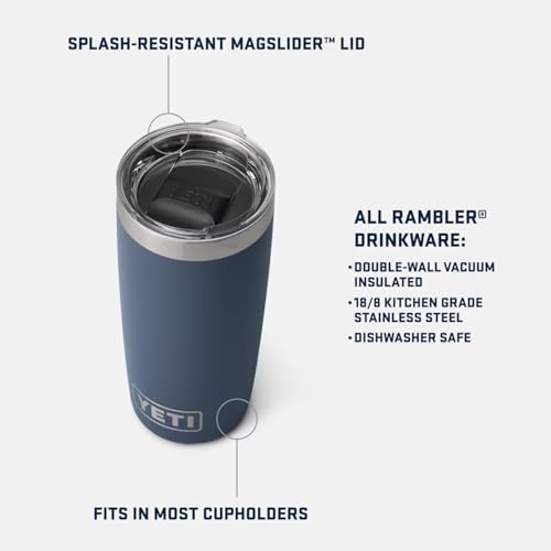 YETI Rambler 10 oz Tumbler, Stainless Steel, Vacuum Insulated with MagSlider Lid, Beekeeper - color: Beekeeper