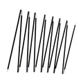 Aluminum Tent Poles Replacement, Black Pre-Assembled Tent Pole, 7001 T6 Heated Camping Tent Rod - color: 20ft 1.3 in 1 Pole
