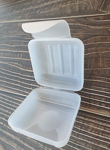 Portable Travel Soap Container Case Box Holder with Lid, Plastic Soap Dish Organizer for Bathroom Home Outdoor Hiking Camping (5 Pack)
