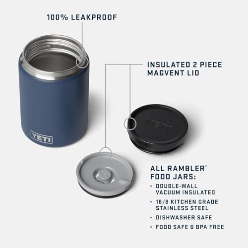 YETI Rambler 24 oz Food Jar, Vacuum Insulated, Stainless Steel, With Airtight Lid, Ridgeline - color: Ridgeline
