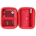 Hermitshell Hard Travel Case for INIU Portable Charger Smaller & Lighter 45W Fast Charging 10000mAh PD Power Bank Battery Pack (Only Case) (Red) - color: Red