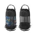 2 Pack Boat Trash Bag, Mesh Trash Bag for Boat with Top Closure | Boating Accessories Hanging Boat Garbage Can for Fishing Kayak Camping(Black)