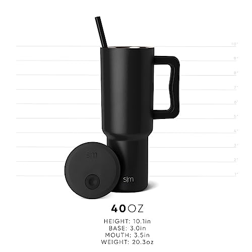 Simple Modern Halloween Tumbler with Handle | 40oz | Peanuts - color: Peanuts: Halloween, style: Trek Tumbler