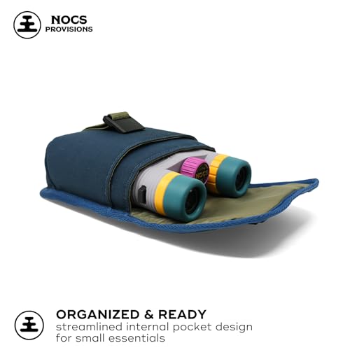 Nocs Provisions 25mm Binocular Pouch for Nocs 25mm Binoculars Accessory - color: Harbor Blue
