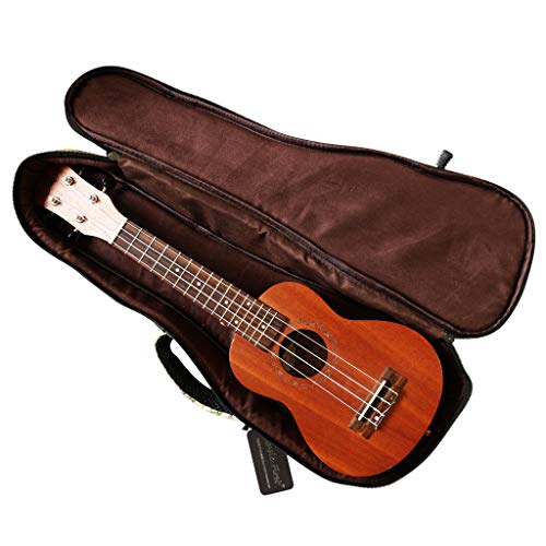MUSIC FIRST Original Design Ancient Map Waterproof ukulele case ukulele bag ukulele cover, New Arrial (Fit for 21 inch Soprano Ukulele) - size: Fit for 21 inch Soprano Ukulele