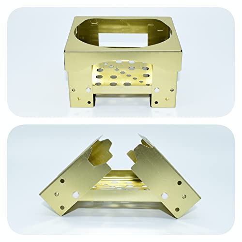 Ultralight Camp Mini Pocket Folding Stove for Backpacking Camping Hunting