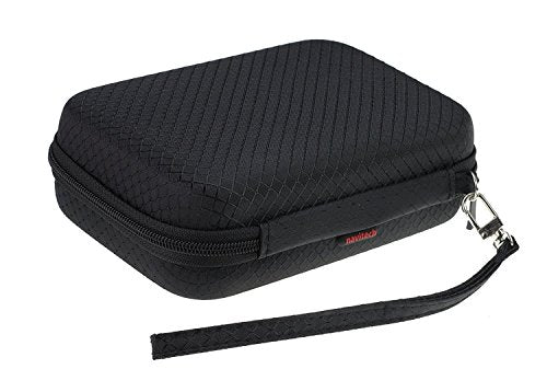 Navitech Black Power Bank EVA Cover/Case/Travel Case Compatible with RAVPower 10400mAh Power Bank External Battery Pack