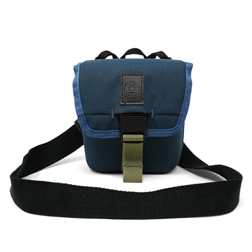 Nocs Provisions 32mm Binocular Pouch for Nocs 32mm Binoculars Accessory | Crossbody or Pack Mount for Travel - color: Harbor Blue