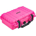 Eylar Protective Gear and Camera Hard Case Waterproof Dry Box with Foam 11.6 Inch 8.3 Inch 3.8 Inch (Pink) - color: Pink
