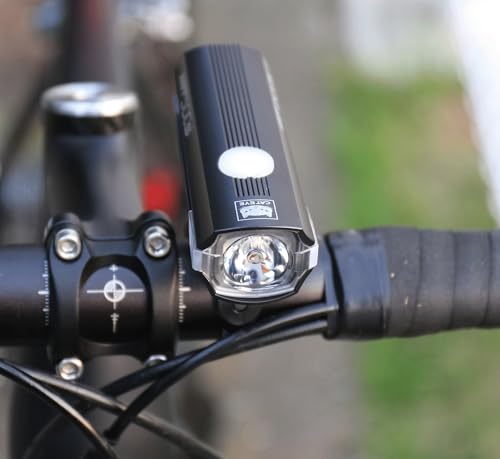 CATEYE AMPP USB Rechargeable Bike Light | Commuters, Road Cyclists & Mountain Bikers, Day & Night Riding Modes, IPX4 Waterproof, Tough & Durable - style: Ampp500s