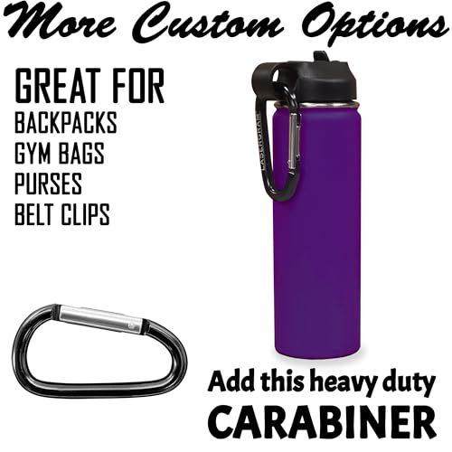 LaserGram Personalized 20oz Water Bottle, Soccer Player Man (Dark Purple) - color: Dark Purple, size: 20 Ounces