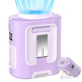 AMACOOL Mini Portable Waist Fan Clip on, 13000RPM Wearable Shirt Belt Fan - color: LAVENDER