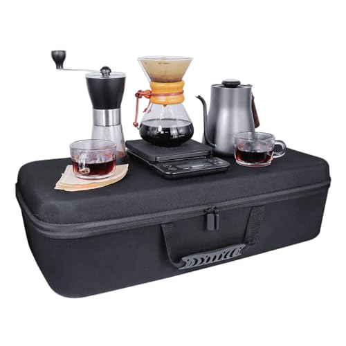 SOTECH Portable Pour Over Coffee Maker Dripper Set Espresso Americano Latte For Travel Camping Office Home Car Hiking(2 Cup Coffe Gift Set)