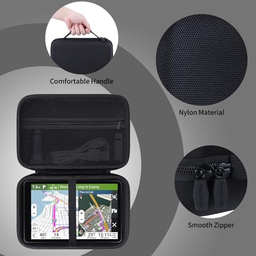 GPS Case for 8-10 Inch Car GPS Navigator, Compatible with DriveSmart 86/dēzl OTR1020/OTR1010/OTR1000/OTR800/OTR810/OTR820/RV 1095/RV 890/RV 895 - size: GPS Case for 8-10 Inch