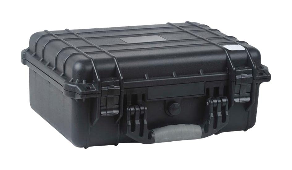 multicomp PRO Large and Medium Size Weatherproof Equipment Cases, made of Polypropylene Plastic, Black with Foam Insert (13.5" X 11.5" X 6" (L x W x H)) - size: 13.5" X 11.5" X 6" (L x W x H) (BLACK)