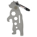 UST Tool-a-Long Multi-Tool Carabiners with Durable, Compact Stainless Steel Construction for Hiking, Kayaking, Camping, Travel and Outdoor Survival - style: Standing Bear