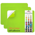Gheeidau Canvas Repair Patch 9×11 Inch 3Pcs Waterproof Self-Adhesive Fabric Repair Patch for Tents,Boat Cover,Pop Up Canopy,Patio,Bags,Car Seats,Sofas,Furniture Cover(Apple Green) - color: Apple Green