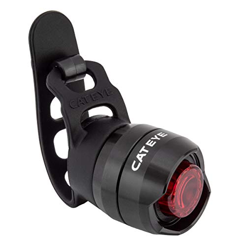 CATEYE ORB USB Rechargeable Safety Light | Multiple Lighting Modes, Durable Aluminum Design, Fits Road, MTB, Gravel Bikes - style: Rear