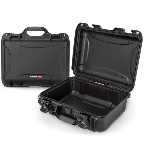 NANUK 920 Empty Hard Case – Waterproof Travel Hard Case, 16.7” x 13.4” x 6.8”, Dustproof & Impact-Resistant, Airline Carry-On Approved – Black - color: Black, style: Empty
