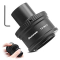 Astromania T T2 Mount Ring and T Adapter for Olympus Panasonic M4/3 Cameras | Telescope Photo Adapter for Mirrorless Cameras, Metal Telescope Astrophotography Accessories, Fit 1.25" Astronomy Telescopes - size: Ring Set for Olympus M4/3