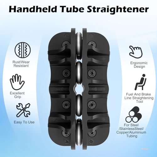 Handheld Brake Line Straightener, 3/16" Tube Straightening Tool