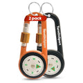 2 Pack Carabiner Clip On Compass Hiking - Compact Compass Keychain Backpacks | Small Pocket Magnetic Compass Keychain for Kids - Twist Lock | Keyring Keychains Outdoor Survival Camping