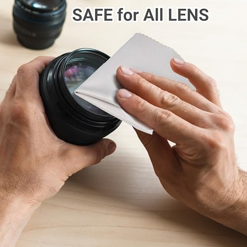 60 Pack Japanese-Style Premium Microfiber Glasses Cleaning Cloth Streak & Scratch-Free Lens Cleaning Cloth – Safe for Eyeglasses, Sunglasses, Glasses Cleaner, Lens Wipes, iPhone & Screens - size: 60 Pack