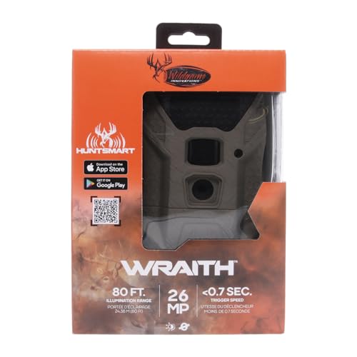 Wildgame Innovations Hunting Game Wildlife Outdoors 26 Megapixel Images HD Videos Wraith 2.0 Trail Camera - color: Standard