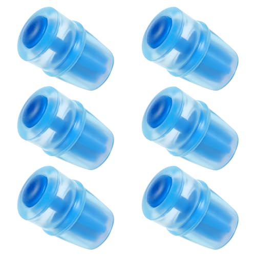 6pcs Bite Valve Replacement, Soft Silicone Bite Valve Nozzle Silicone Mouthpiece Replacement Compatible with Osprey Packs Hydraulic Reservoirs