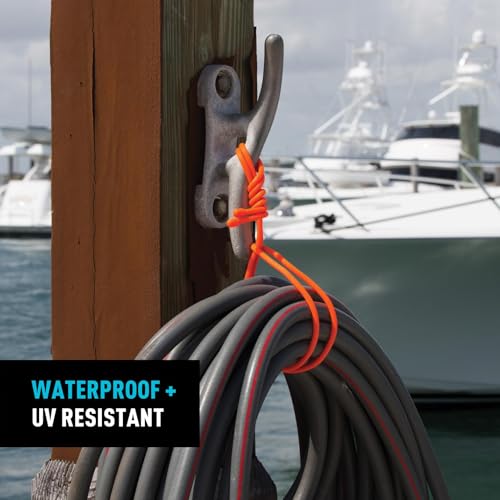 Nite Ize Gear Tie Original Reusable Rubber Twist Tie - Strong Bendable Wire for Indoor & Outdoor Use - Durable Rubber Exterior - Waterproof, UV-Resistant & Flexible Organizer - 24 inch (3 Pack)