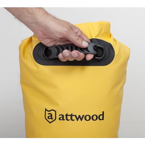 attwood Waterproof Dry Bag or Case - Roll Top Waterproof Backpack Sack or Case Keeps Gear Dry for Kayaking, Swimming, Rafting, Boating, Hiking, Camping and Fishing - style: 20l Bag