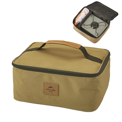 windhike Naturehike Storage Bag for Foldable 2-Burner Camping Stove | Portable Camping Cookware Organizer, Camp Stove Carry Case for Outdoor Gear, Spice Container