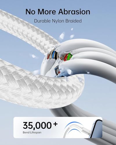 Multi Phone Charger, 3 in 1 Charging Cable Short Charging Cords 1FT, 2Pack - color: Silver, size: 1FT, style: USB A to Multiple Connectors