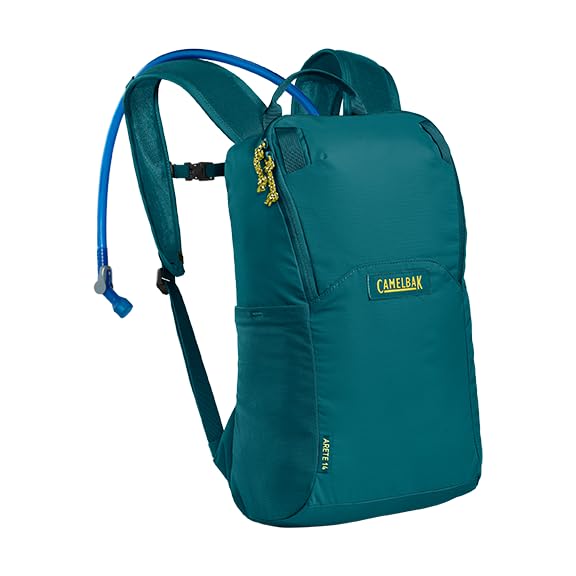 CamelBak Arete 14 Hiking Hydration Pack with 50oz Reservoir, Lightweight Packable Design for Day Hikes, Travel and Adventure - color: Deep Teal