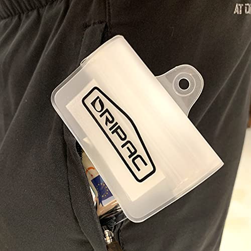 DRIPAC Waterproof Car Key FOB Case Bag Dry Holder Pouch For ID Badge Cash - color: White