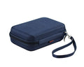 Navitech Dark Blue Power Bank EVA Cover/Case/Travel Case Compatible with Kinps 10000mAh Dual Ports Power Bank
