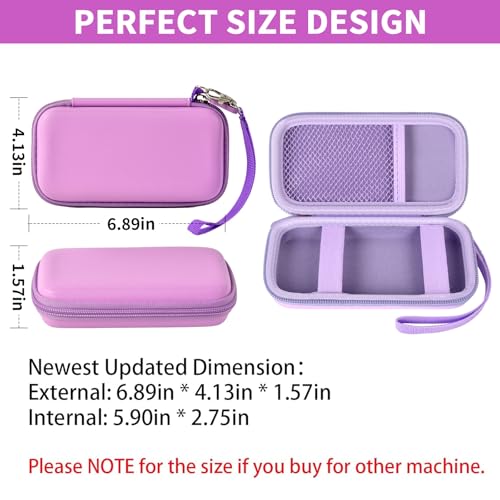 Power Bank Case for Anker MagGo 633/622/621/321 Portable Charger, Box Only - color: Lilac Purple, size: Medium