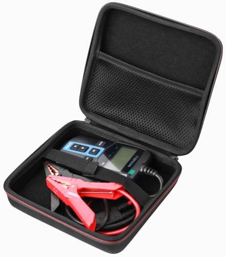 Protective Travel Carrying Case Compatible with TOPDON BT100 Car Battery 12V Alternator Load Tester 100-2000 CCA Automotive Alternator Cranking System Tester (Only Case)