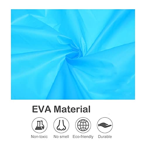 Rain Ponchos for Adults Reusable, 2-5 Pack Raincoat for Women Men, Waterproof Rain Coat Gear with Hood Drawstring - color: Pink+blue