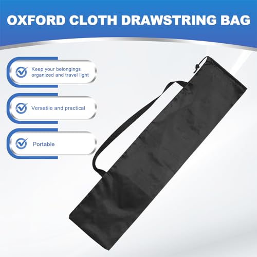 PATIKIL 32 x 8 Inch Tripod Carrying Case, 2 Pack Camera Tripod Carrying Bags Oxford Cloth Padded Bag for Camera Gear Mic Light Stand Sheet Music Photography Accessories, Black - size: 32 x 8 Inch