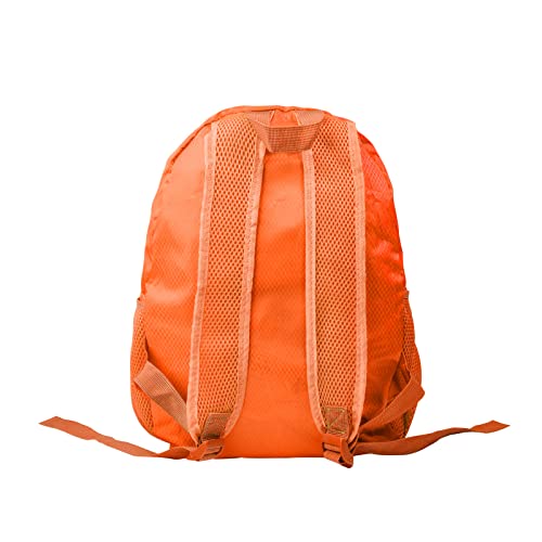 25L Backpack Packable Foldable Ultra Lightweight Water Resistant Durable Camping Travel Hiking Daypack for Men Women (Orange) - color: Orange