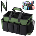 Wearable Large Cleaning Caddy Bag for Housekeepers (Green) - color: Green, size: Cleaning Bag