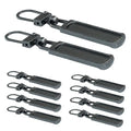 PHITUODA Bronze Luggage Zipper Pull Replacement, 10 PCS | Detachable Metal, Zipper Pull Tab Repair Kit, For Clothing Jacket Coat Jeans, For Luggage Suitcase Purse Handbag - style: Bronze
