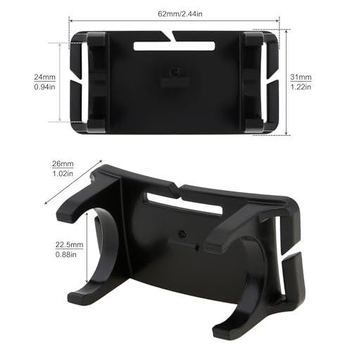 SecurityIng Head Lamp Strap with 1-1.02in Bracket, 2 Pcs - style: Head Lamp Strap with Bracket