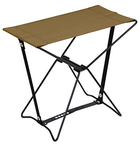 Rothco Folding Camp Stool - Lightweight and Portable Seating for Camping Adventures (Coyote Brown) - color: Coyote Brown